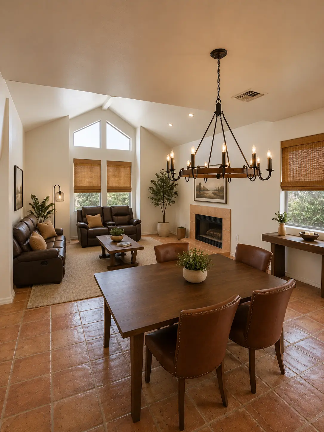 Lakeside Vista Villa — Dining & Living