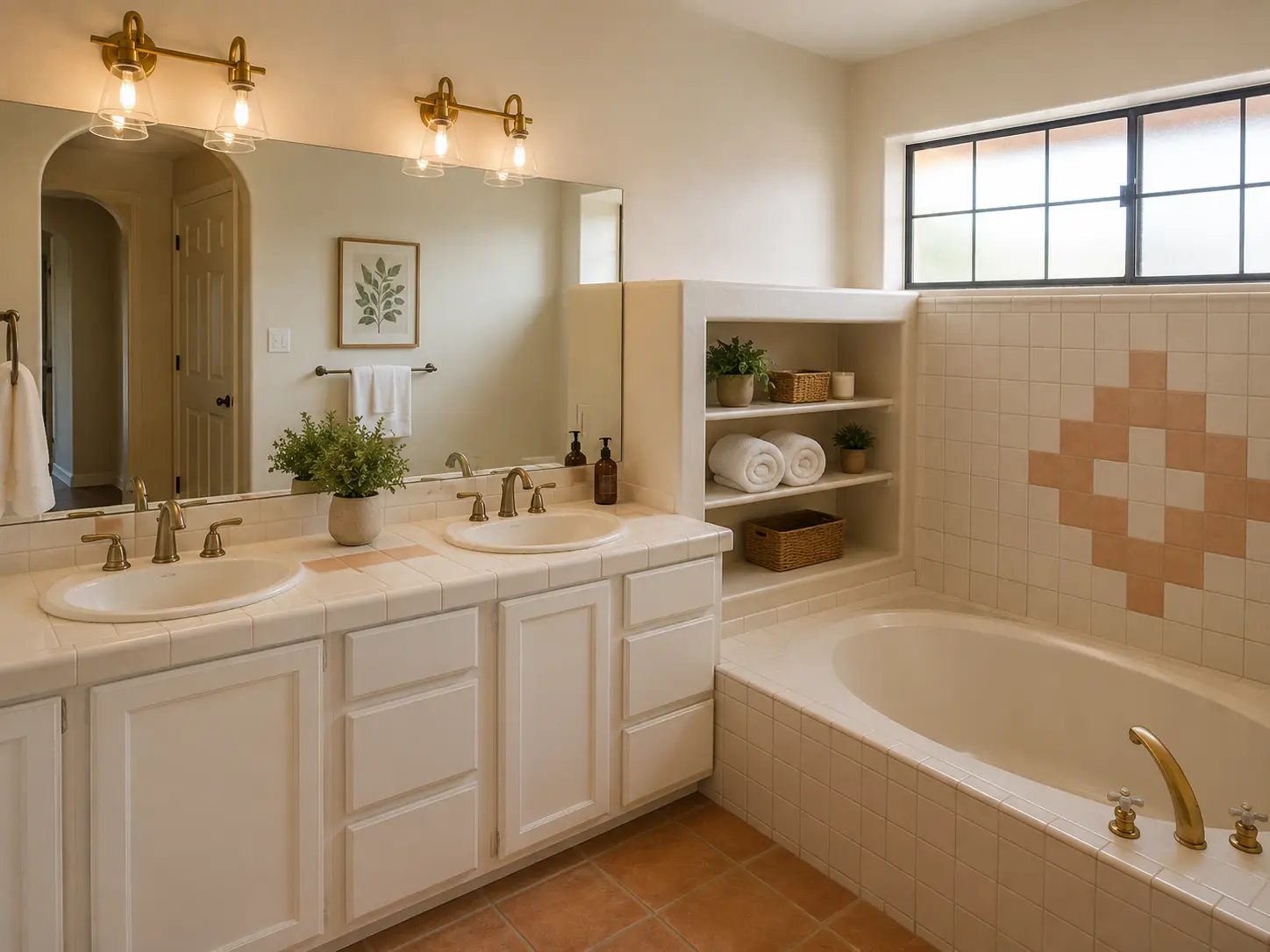 Lakeside Vista Villa — Double Vanity Bath