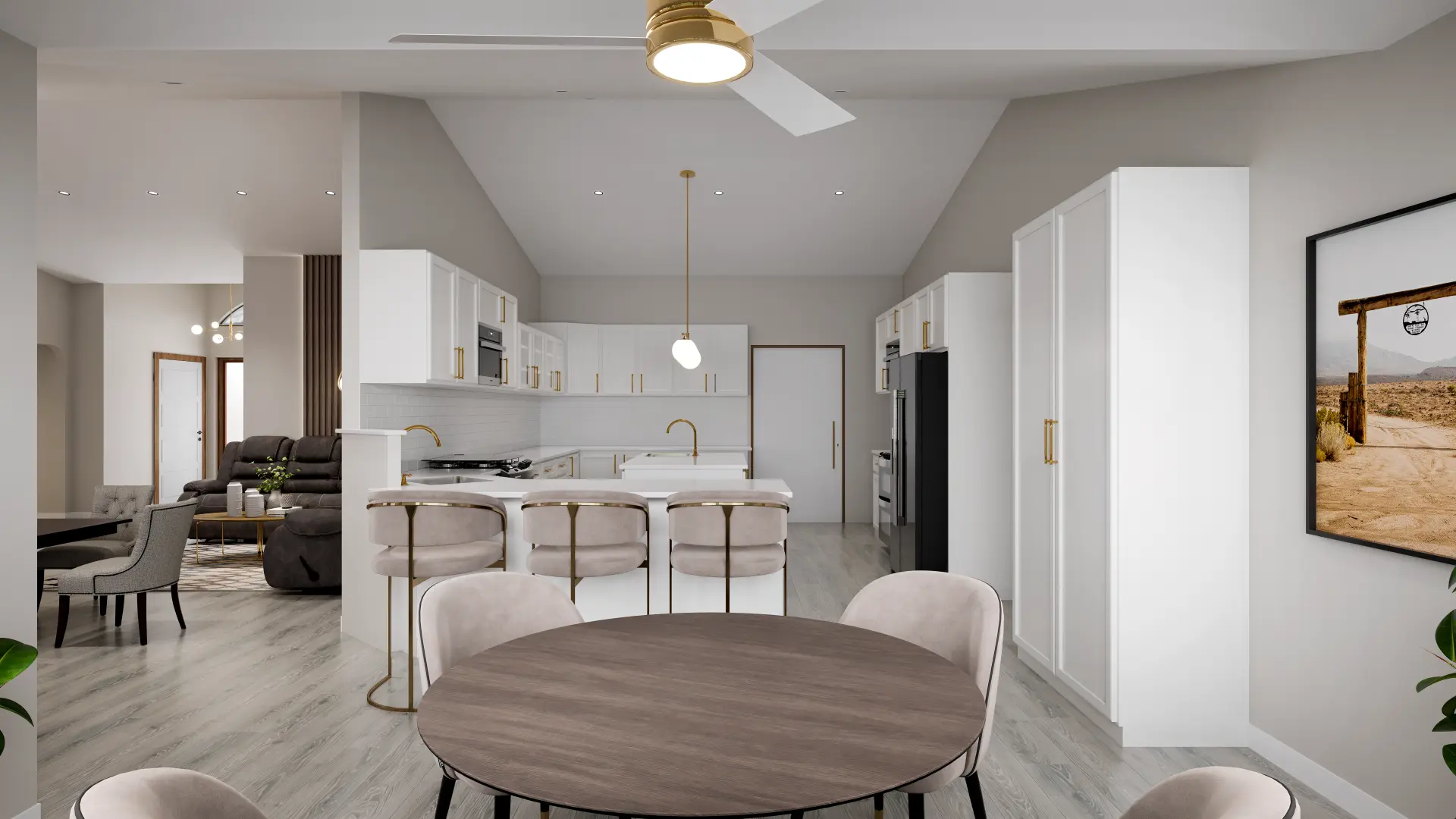 Fairway Vista Villa — Kitchen & Breakfast Bar
