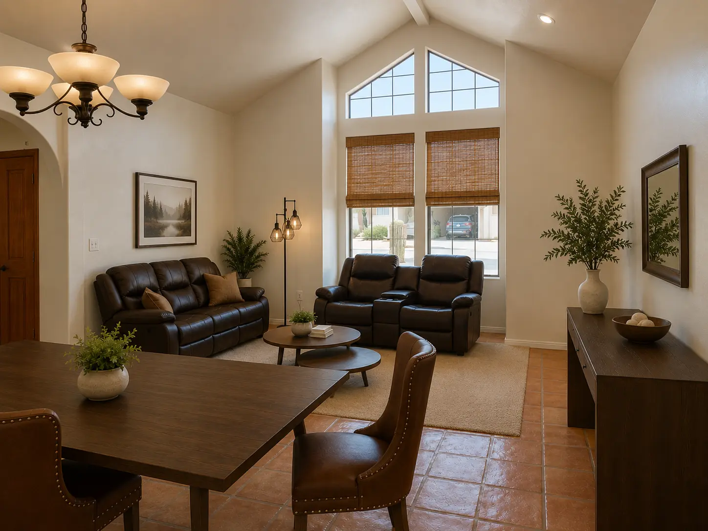 Lakeside Vista Villa — Living Room