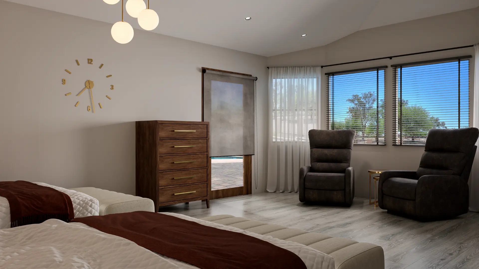 Fairway Vista Villa — Primary Suite